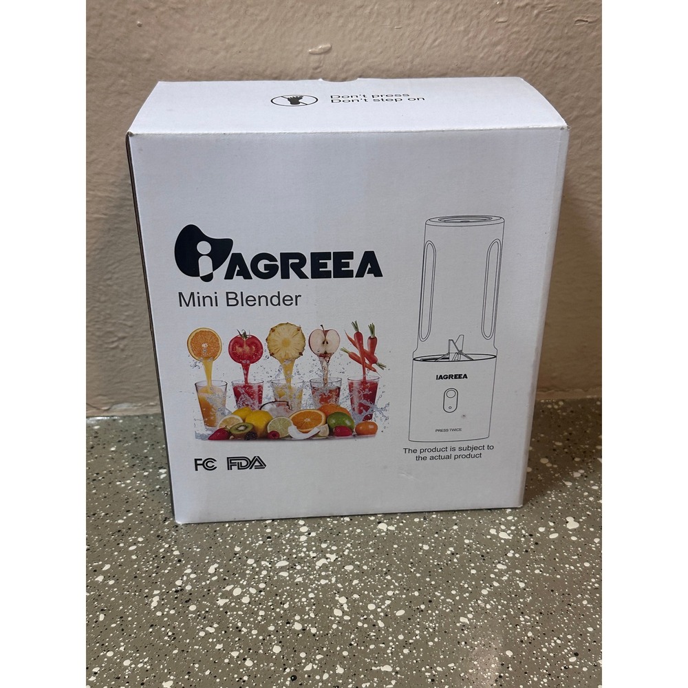 IAGREEA Mini Blender Portable Personal Size‎ Smoothie Maker Fruit Mixer